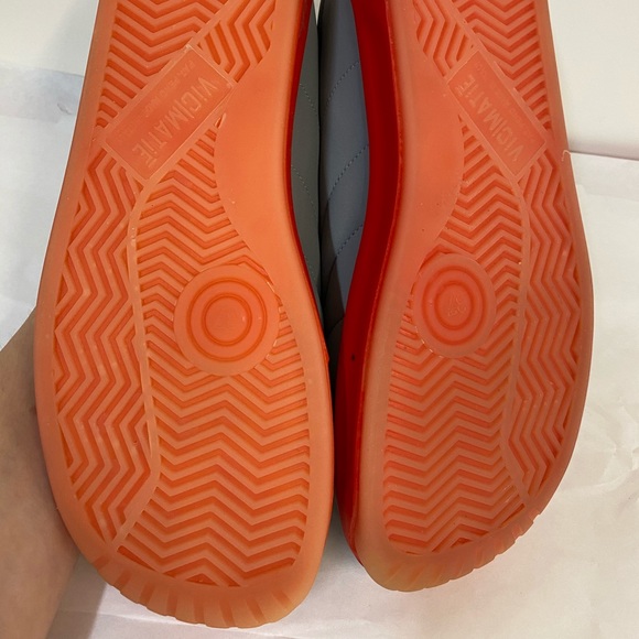 Vic Matie Vlassic Gray and Red Sole Sneaker. - Picture 6 of 10